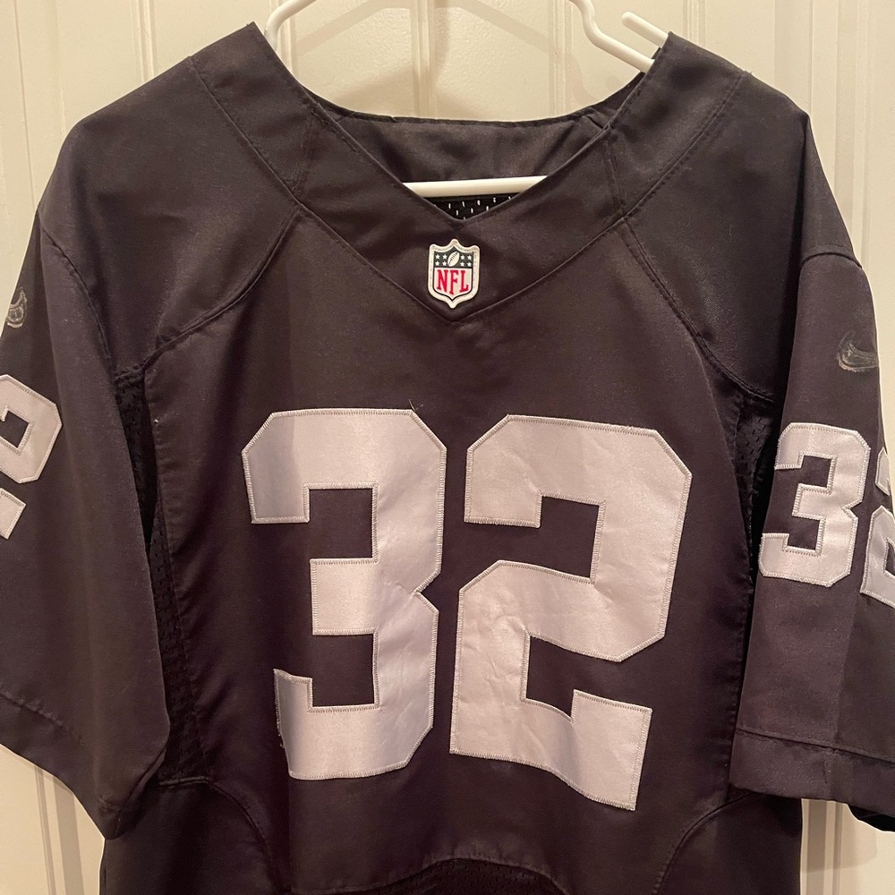 2 different Men’s Raider jerseys